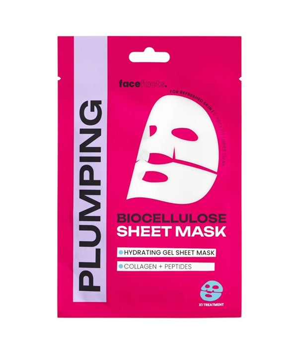 Face Facts  Biocellulose Plumping Hydrating Gel Sheet Mask