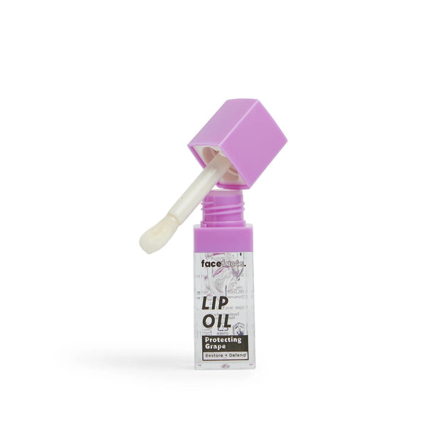 Face Facts  Nourish Plus Renew Protecting Grape Clear Glaze Lip Oil