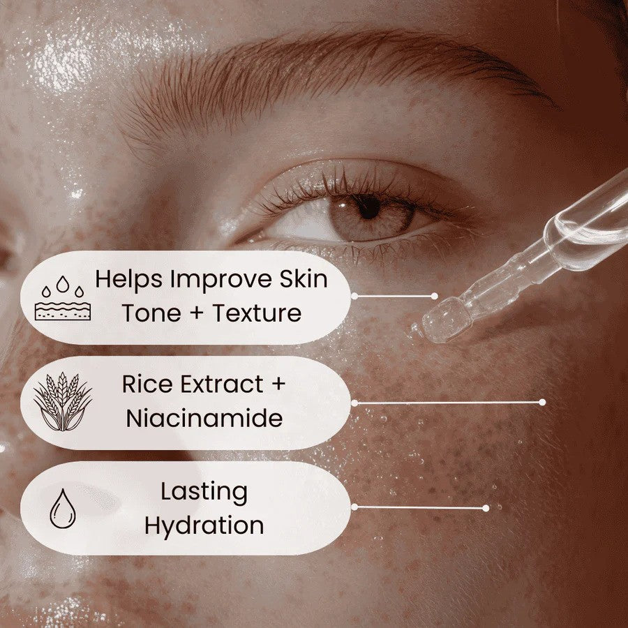 Face Facts  Rice Extract Balancing Rice Serum