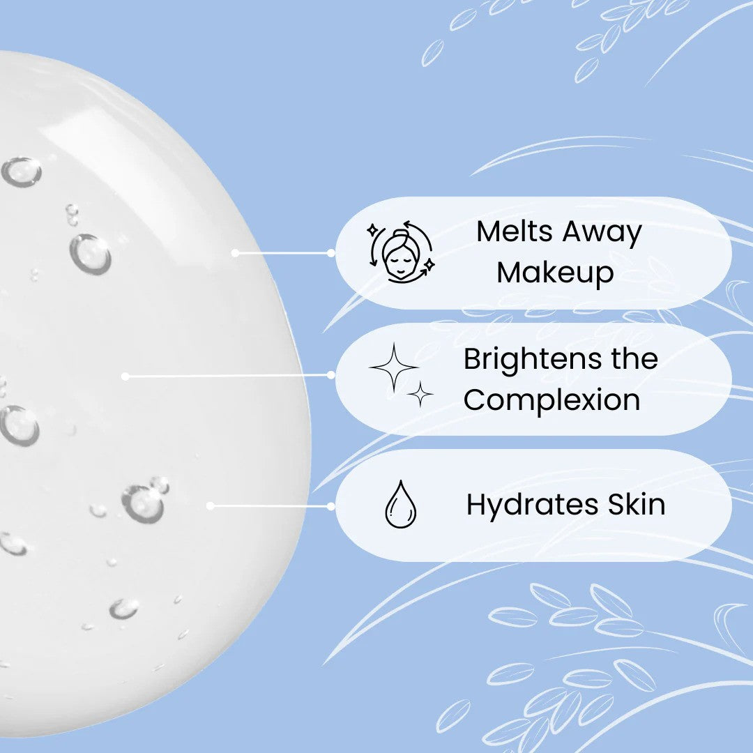 Face Facts  Rice Extract Soothing Rice Oil Cleanser