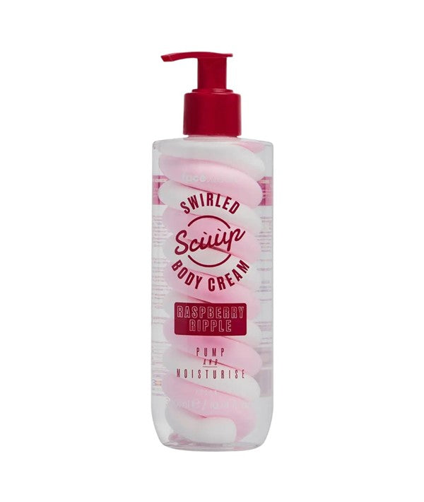 Face Facts  Scuup Raspberry Ripple Swirled Body Cream