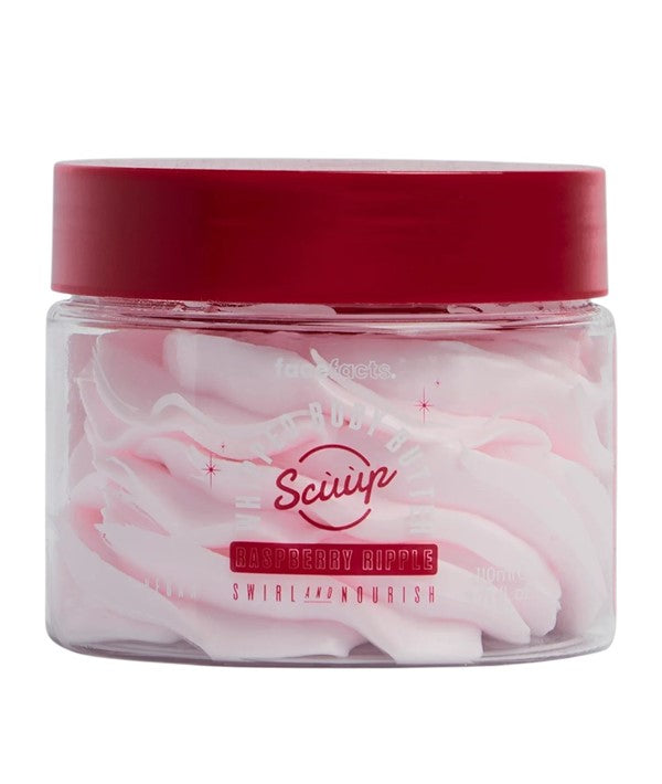 Face Facts  Scuup Raspberry Ripple Whipped Body Butter
