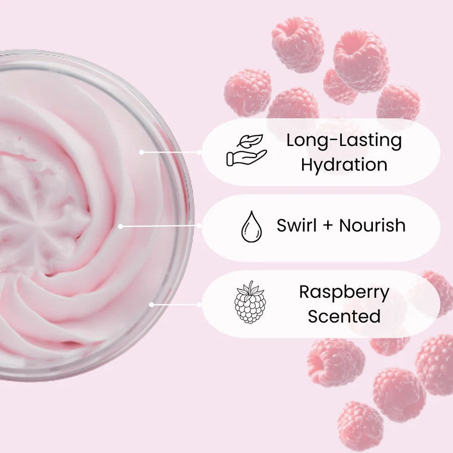 Face Facts  Scuup Raspberry Ripple Whipped Body Butter