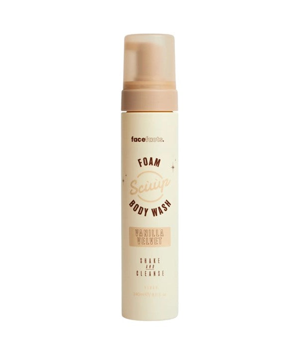 Face Facts  Scuup Vanilla Velvet Foam Body Wash