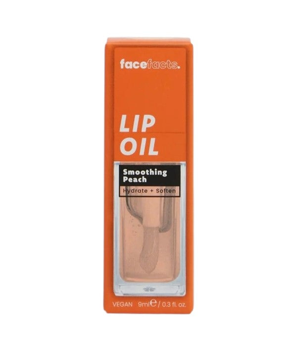 Face Facts  Nourish Plus Renew Smoothing Peach Coral Shine Lip Oil