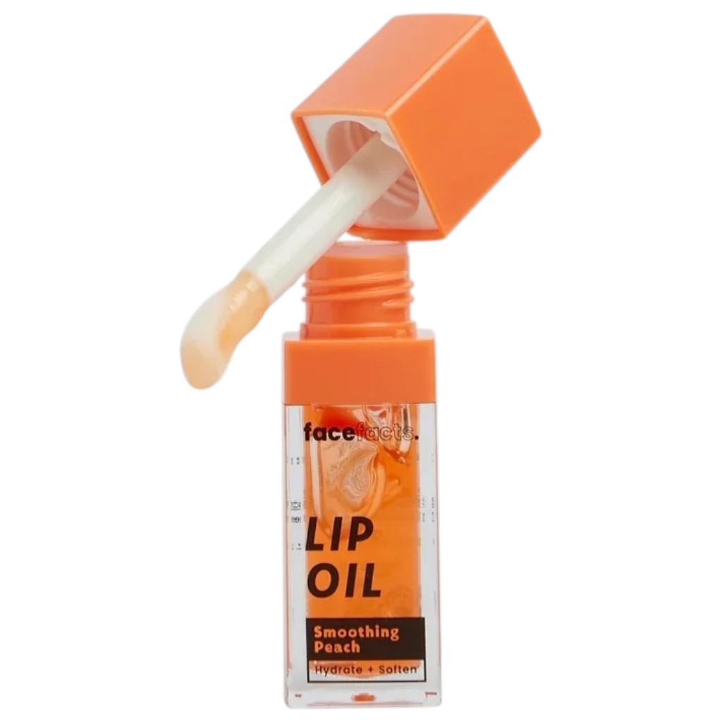 Face Facts  Nourish Plus Renew Smoothing Peach Coral Shine Lip Oil