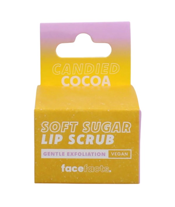Face Facts  Soft Sugar Lip Scrub Candied Cocoa