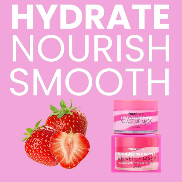 Face Facts  Strawberry Ripple Velvet Lip Mask