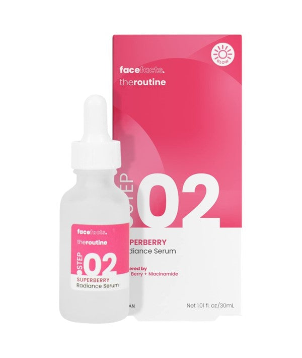 Face Facts  The Routine Step 02 Superberry Radiance Serum