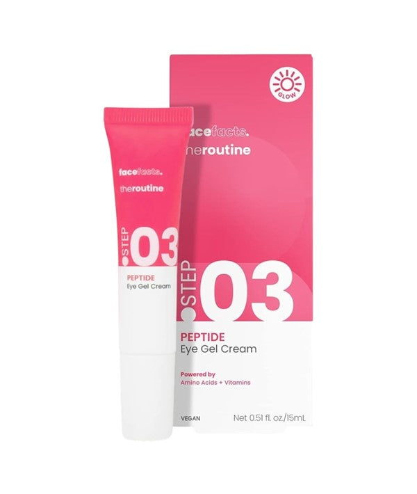 Face Facts  The Routine Step 03 Peptide Eye Gel Cream