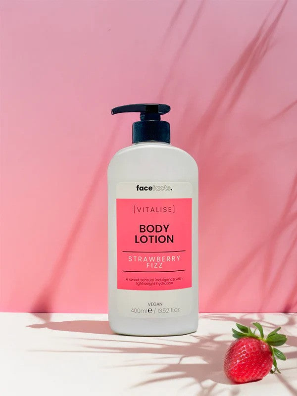 Face Facts  Vitalise Strawberry Fizz Body Lotion