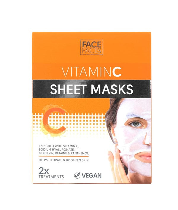 Face Facts  Vitamin C Sheet Masks