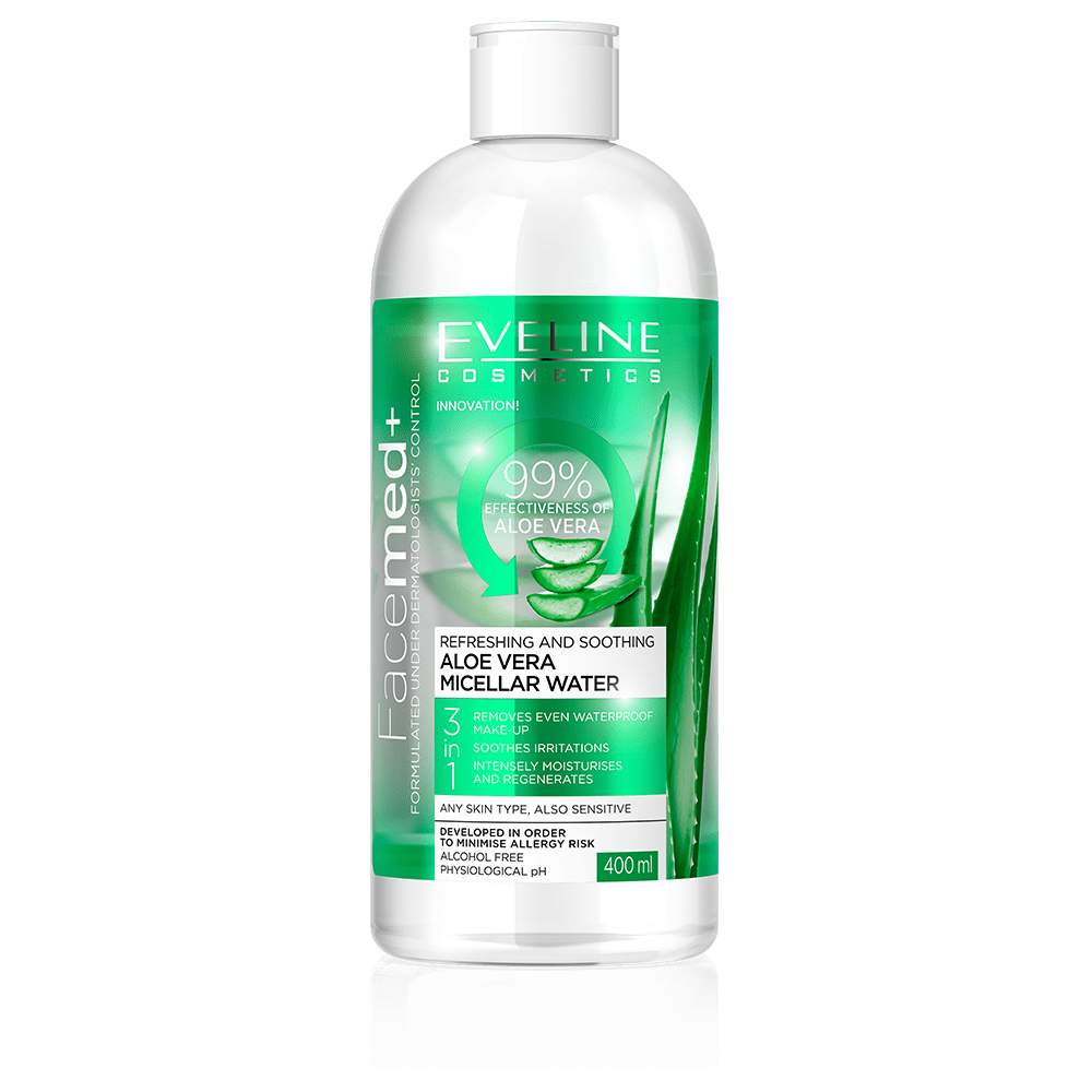 Eveline Facemed Aloe Vera Micellar Water 400ml