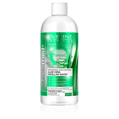 Eveline Facemed Aloe Vera Micellar Water 400ml