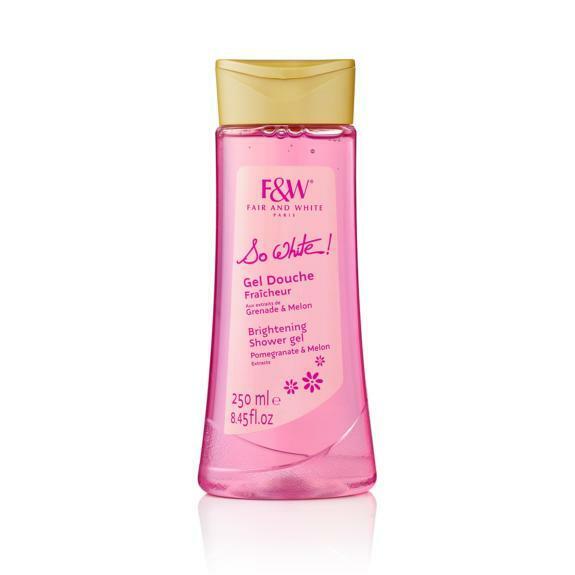 F & W So White Brightening Shower Gel 250ml / 1000ml - Afro Hair Boutique