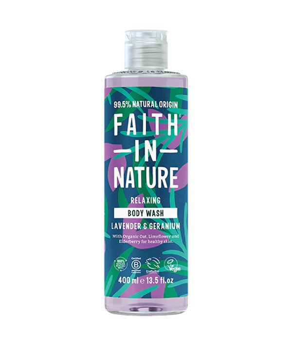Faith In Nature  Lavender And Geranium Relaxing Body Wash