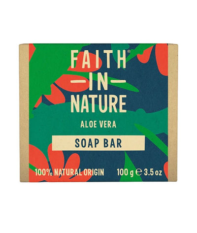 Faith In Nature Aloe Vera Soap Bar 100g
