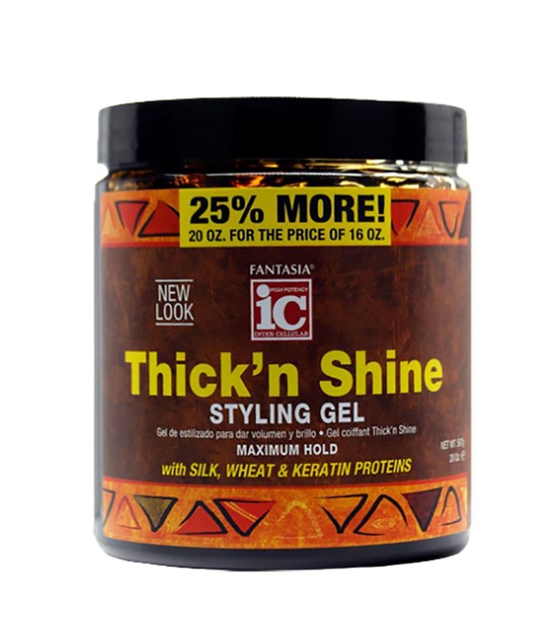 Fantasia  IC Triple Protein Thickens Strengthens And Shine Styling Gel 