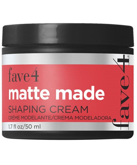 Maverick Hair And Beauty Fave4 Matte Made Shaping Cream
