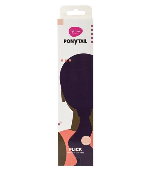 Feme The  Collection Syn Ponytail Flick