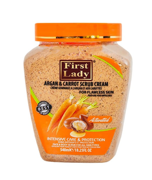 Firstlady First Lady - Argan And Carrot Scrub Cream 