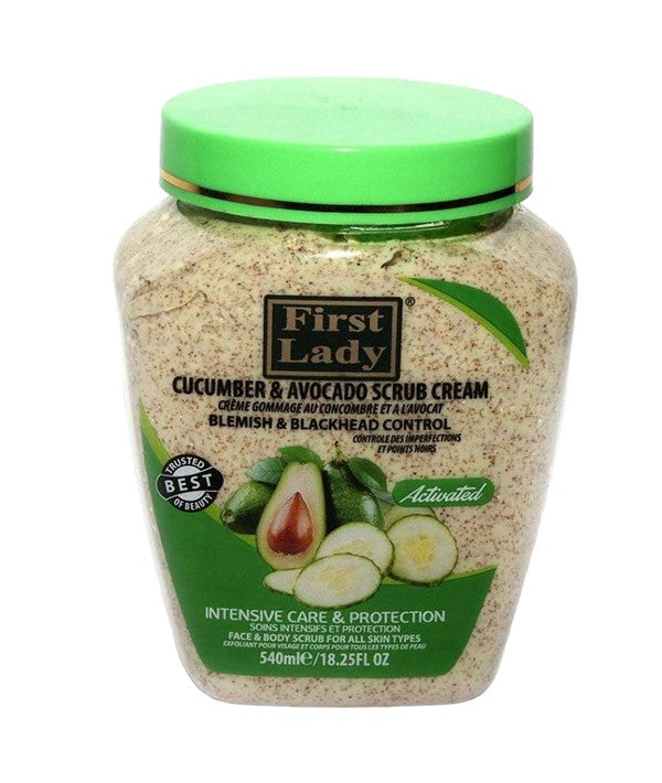 Firstlady First Lady - Cucumber And Avocado Scrub Cream 