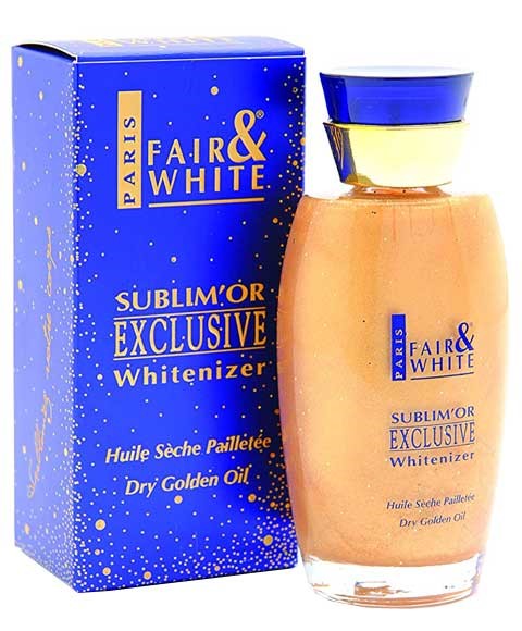 Fair And White Exclusive Dry Golden Oil