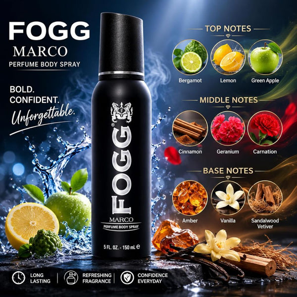 Fogg  Marco Perfume Body Spray For Men
