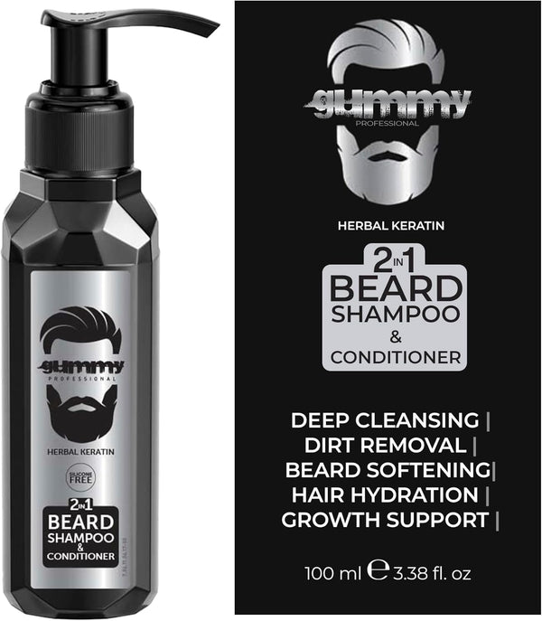 Fonex  Gummy 2 In 1 Beard Shampoo And Conditioner