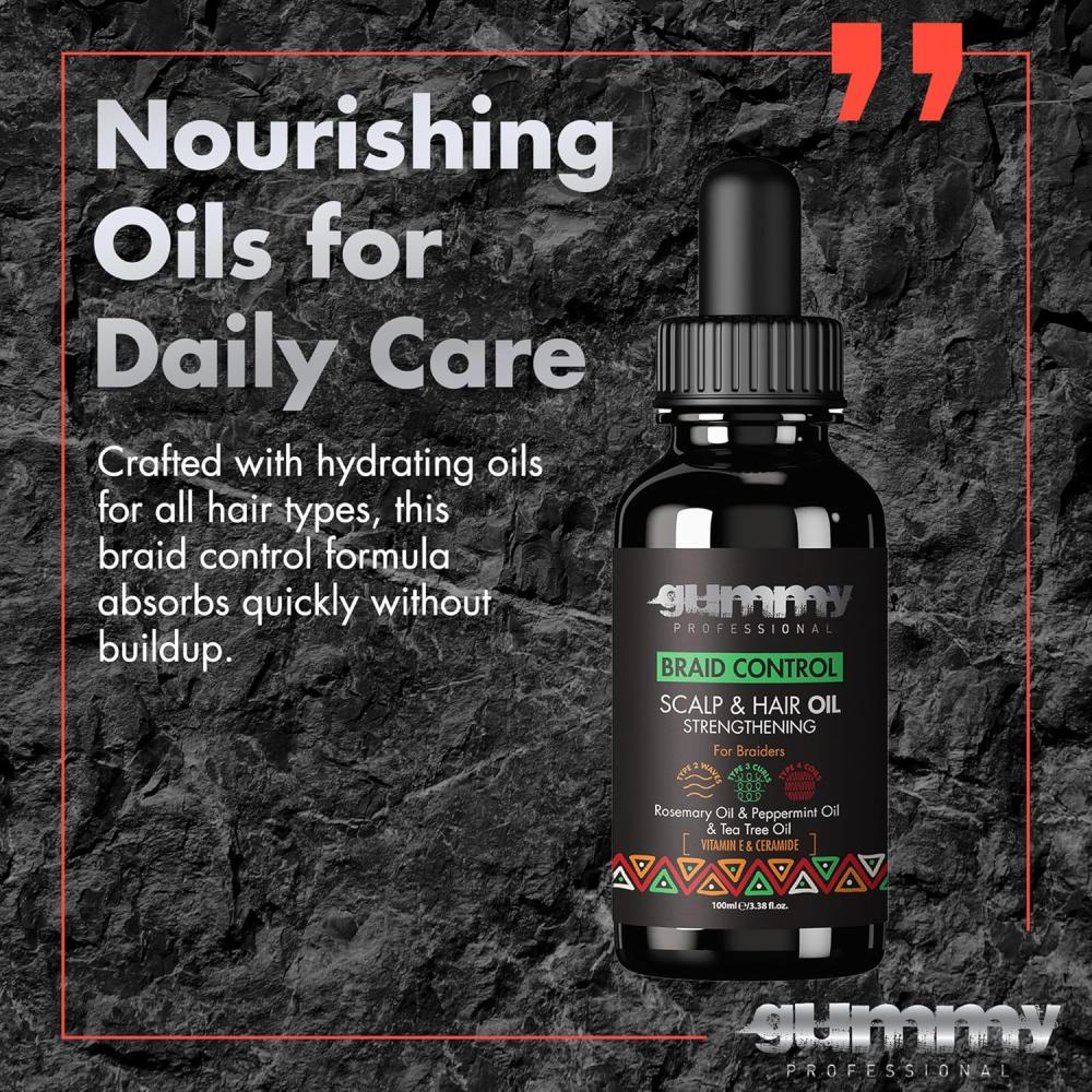 Fonex Gummy Braid Control Scalp And Hair Oil