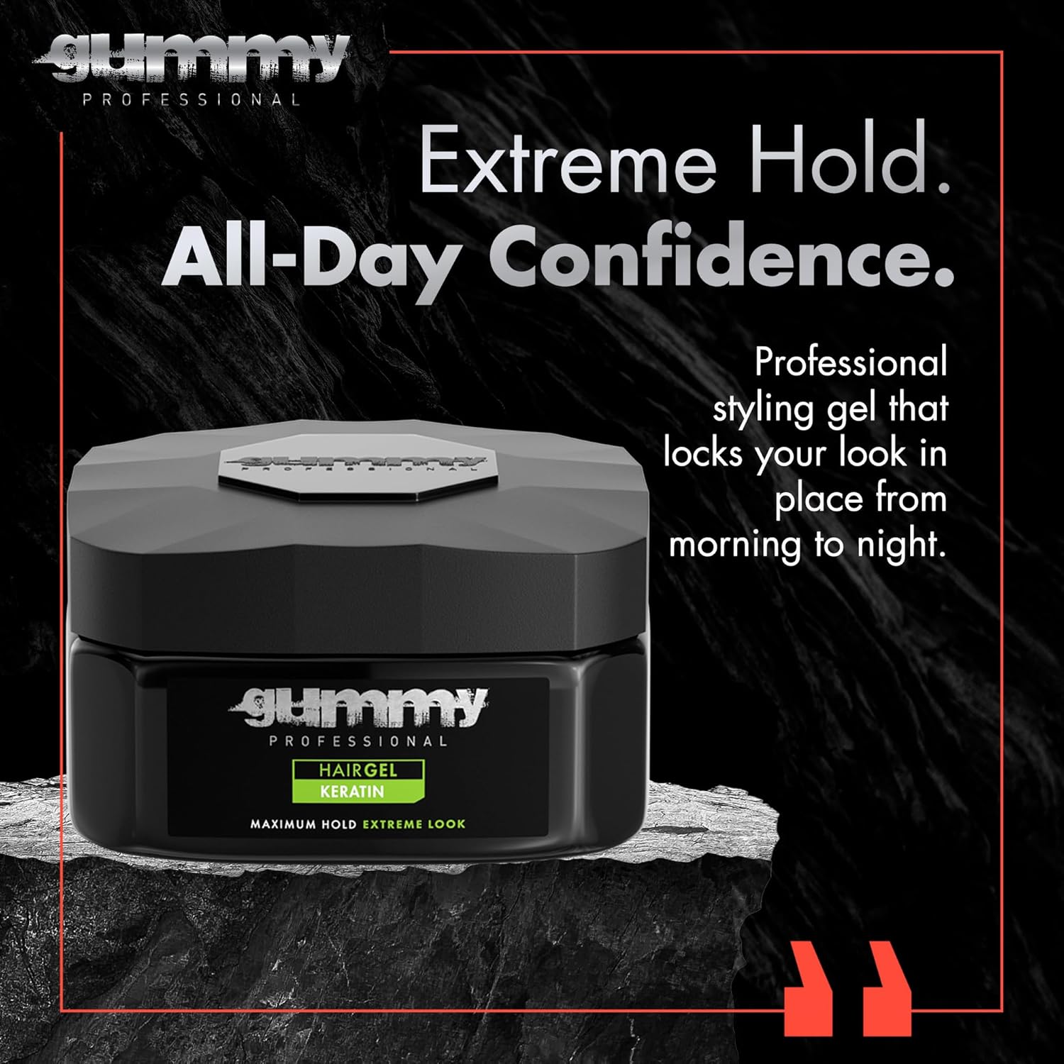 Fonex  Gummy Hair Gel Maximum Hold Extreme Look