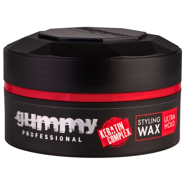 Gummy Hair Styling Wax Ultra Hold Keratin Complex 150ml - Ultra Hold Multi Packs - Afro Hair Boutique