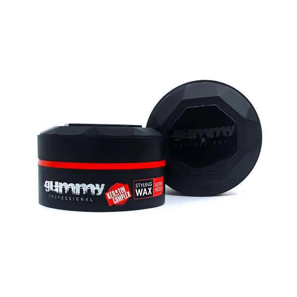 Gummy Hair Styling Wax Ultra Hold Keratin Complex - 150ml Pack of 2 - Afro Hair Boutique