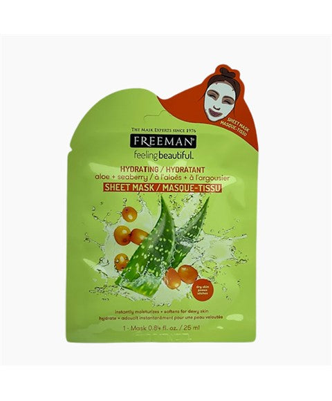 Freeman Beauty Freeman Aloe Seaberry Hydrating Sheet Masque