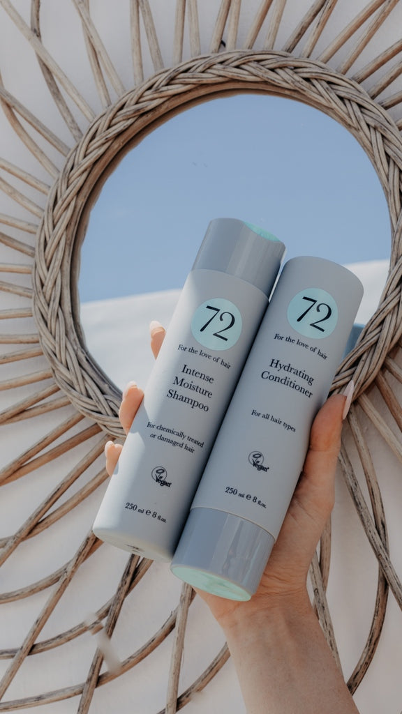 72 Hair Intense Moisture Shampoo For Chemically treated & Damaged Hair 250ml - Afro Hair Boutique