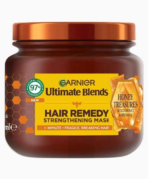 Garnier  Ultimate Blends Honey Treasures Hair Remedy Strengthening Mask