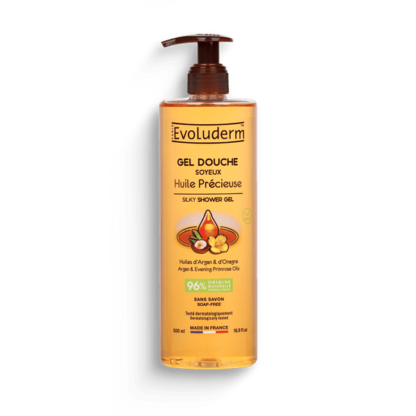 Evoluderm Argan Silky Shower Gel 500ml / 1000ml - Afro Hair Boutique