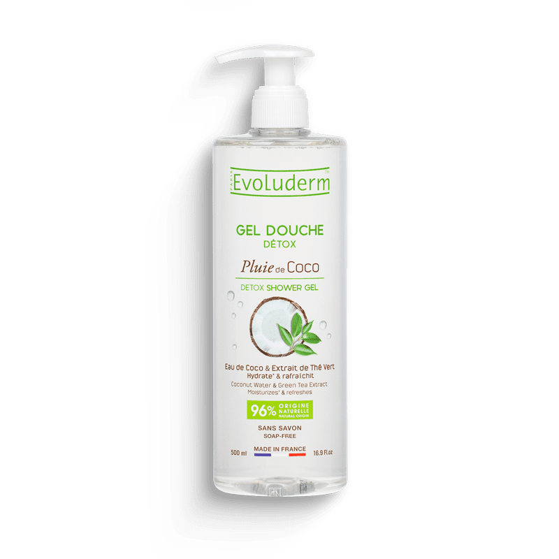 Evoluderm Detox Coco Green Tea Shower Gel 100ml / 500ml