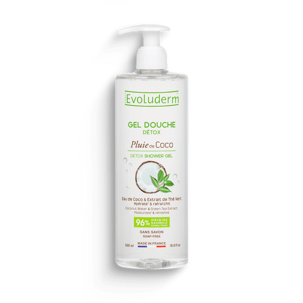 Evoluderm Detox Coco Green Tea Shower Gel 100ml / 500ml