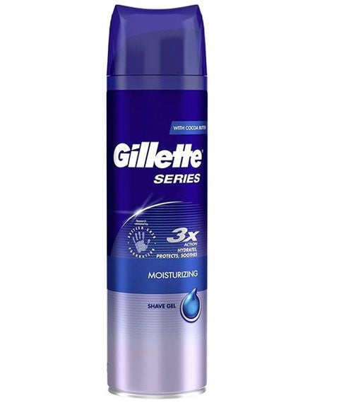 Gillette  Series Moisturising Gel With Cocoa Butter
