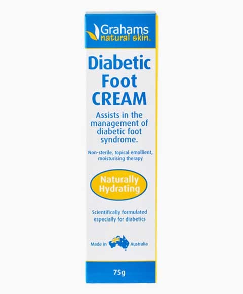 Grahams Natural Diabetic Naturally Hydrating Foot Cream