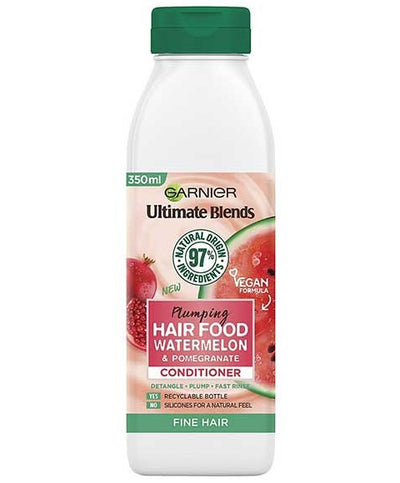 Garnier Ultimate Blends Plumping Watermelon Hair Food Conditioner 530ml / 350ml