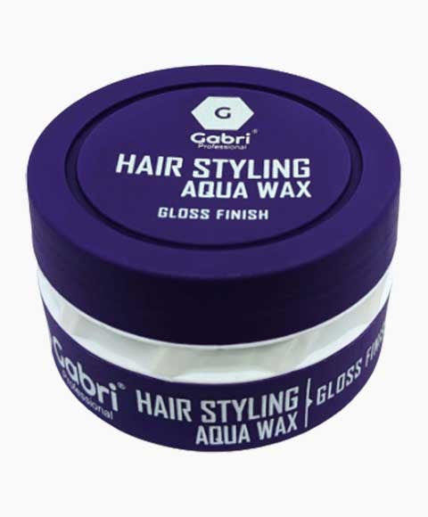 Gabri Professional Gloss Finish Hair Styling Aqua Wax