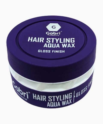 Gabri Professional Gloss Finish Hair Styling Aqua Wax 150ml