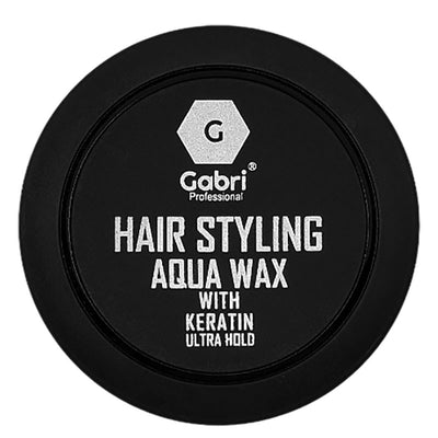 Gabri Professional Keratin Ultra Hold Hair Styling Aqua Wax 150ml