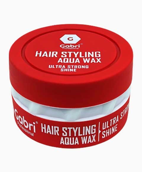 Gabri Professional Ultra Strong Shine Hair Styling Aqua Wax