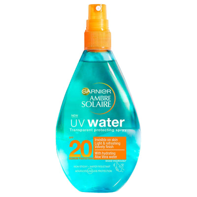Garnier Ambre Solaire UV Water Sun Cream Spray SPF20 - 150ml Sun Protection