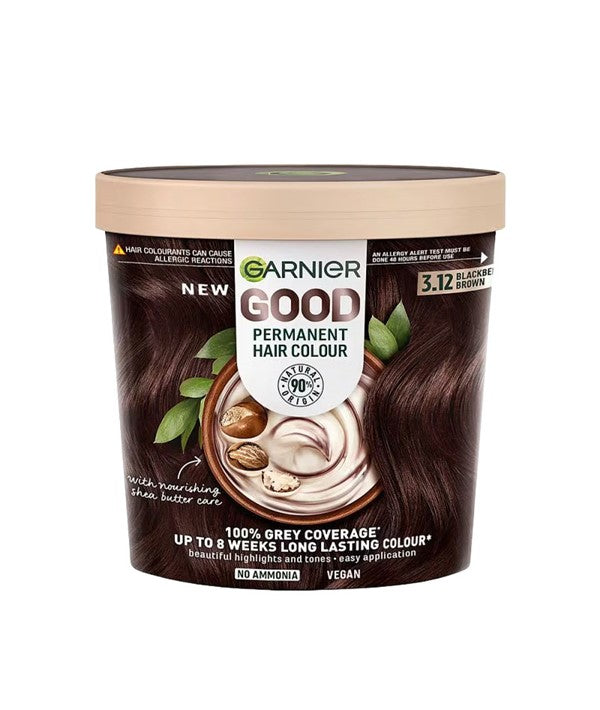 Garnier  - Good Permanent Hair Colour 3.12 Blackberry Brown