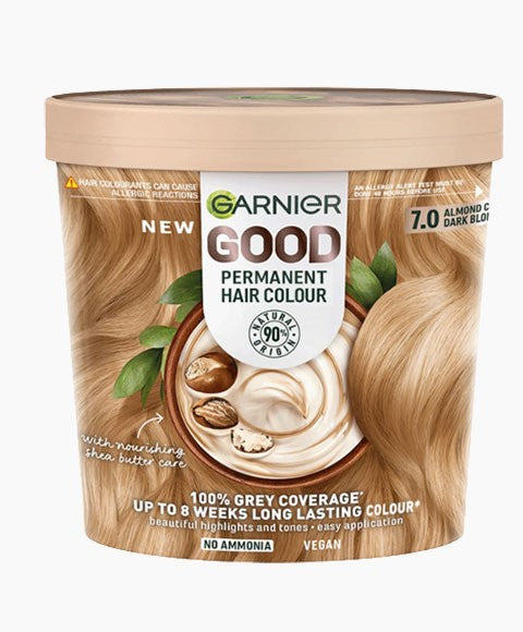 Garnier  Good Permanent Hair Colour 7.0 Almond Creme Dark Blonde