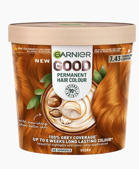 Garnier  Good Permanent Hair Colour 7.43 Tumeric Copper